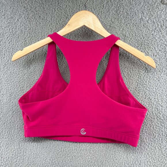 Johnny Was Calme Endurance Racer Back Sports Bra in Hot Pink Size Large - Picture 2 of 11